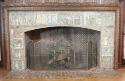 Bible Fireplace in Cranbrook House. © Cranbrook Center for Collections and Research