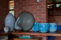 Works of ceramicist J. T. Abernathy in Smith House. Photographed by James Haefner, 2023. © J. T. Abe…